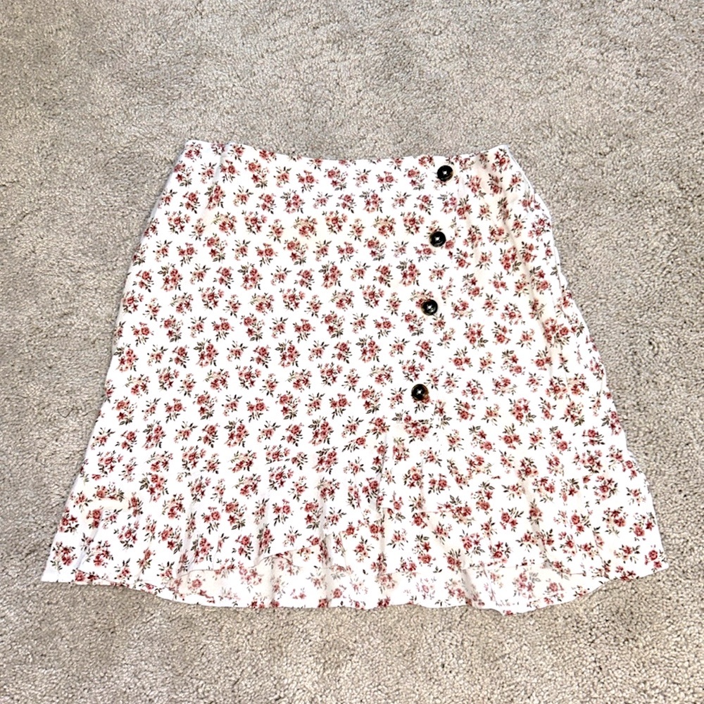 NWT Hollister Floral Wrap Skirt